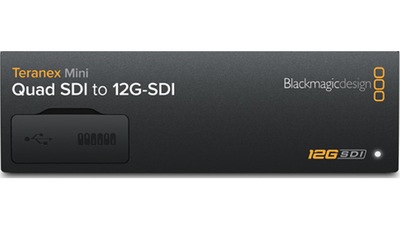クアッドリンクSDI to 12G-SDIコンバーター Blackmagic design Teranex Mini Quad SDI to 12G-SDI レンタル